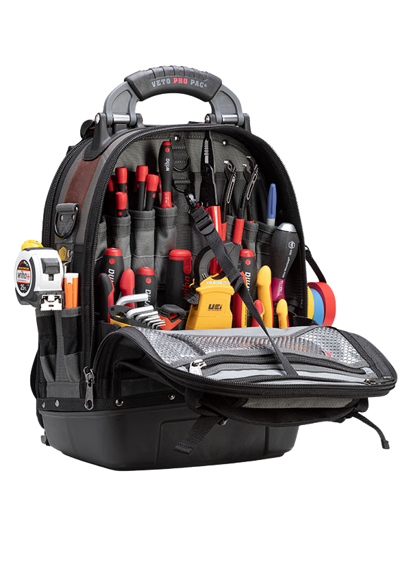VPP10070 TECH PAC Backpack Tool Bag with tools